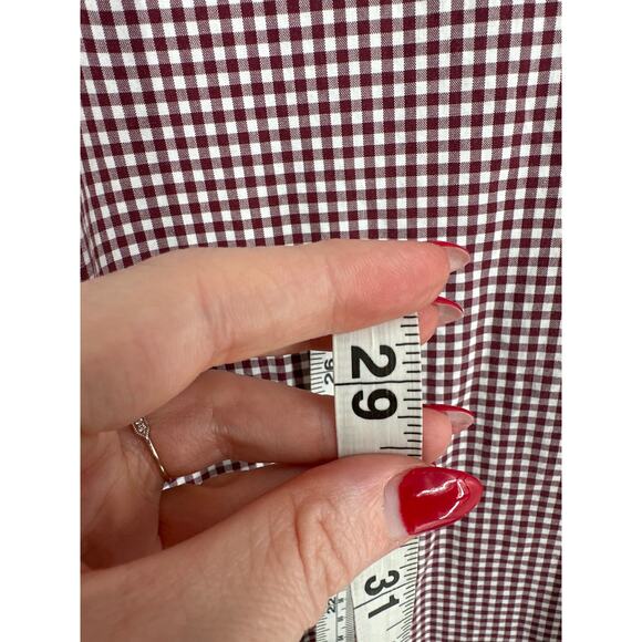 Vintage Ralph Lauren Shirt Mens XL Red Check Plaid Button Down Pony Cotton - Picture 8 of 9